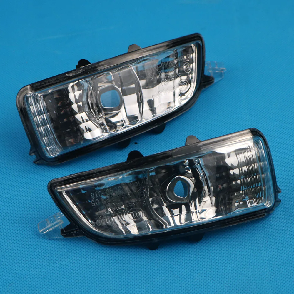 

31111090 For Volvo S40 S60 S80 C30 C70 V50 V70 2007 2008 2009 Left &Righ Mirror Indicator Turn Signal Light Lamp Lens 31111102