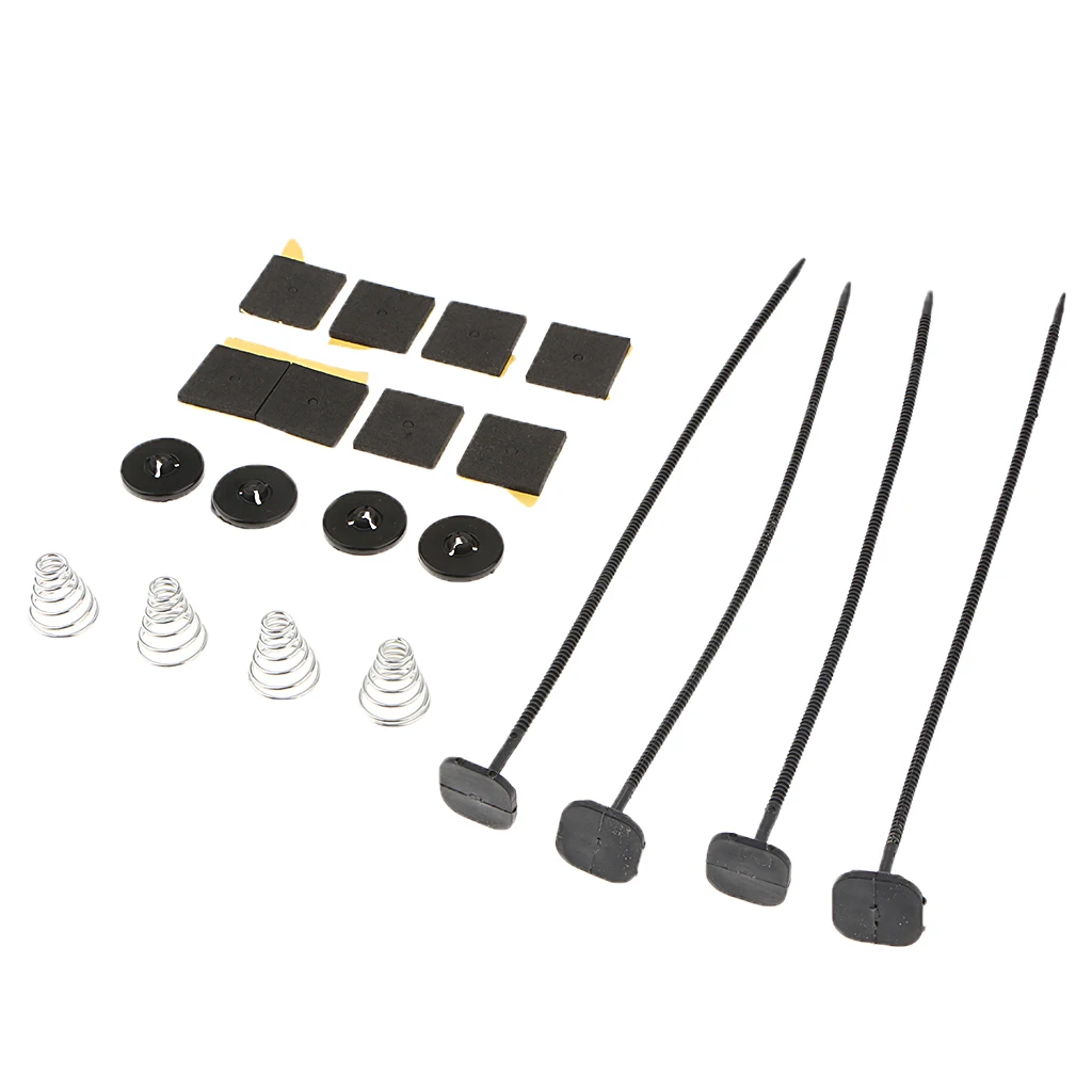 

1 Set Plastic Universal Radiator Mount Mounting Kit Electric Fan Tie Strap