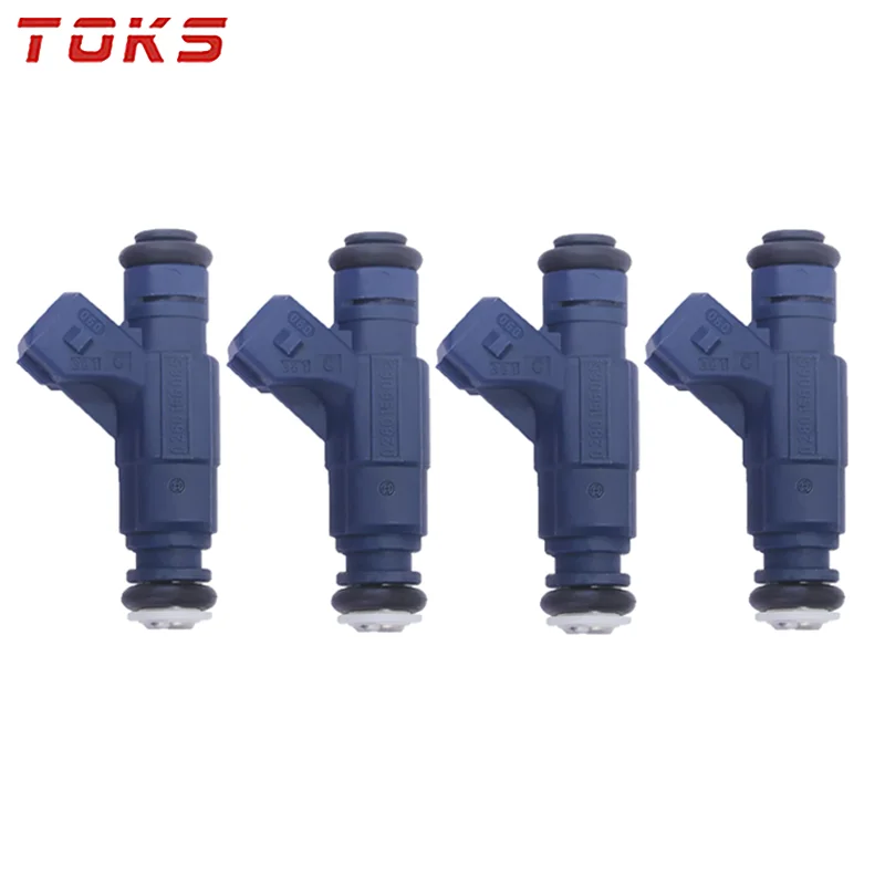 

4 Pieces New Fuel Injector Nozzle For Audi A4 VW Quattro Passat 1.8L Seat Exeo Skoda Superb 0280156065 0 280 156 065 06B133551M