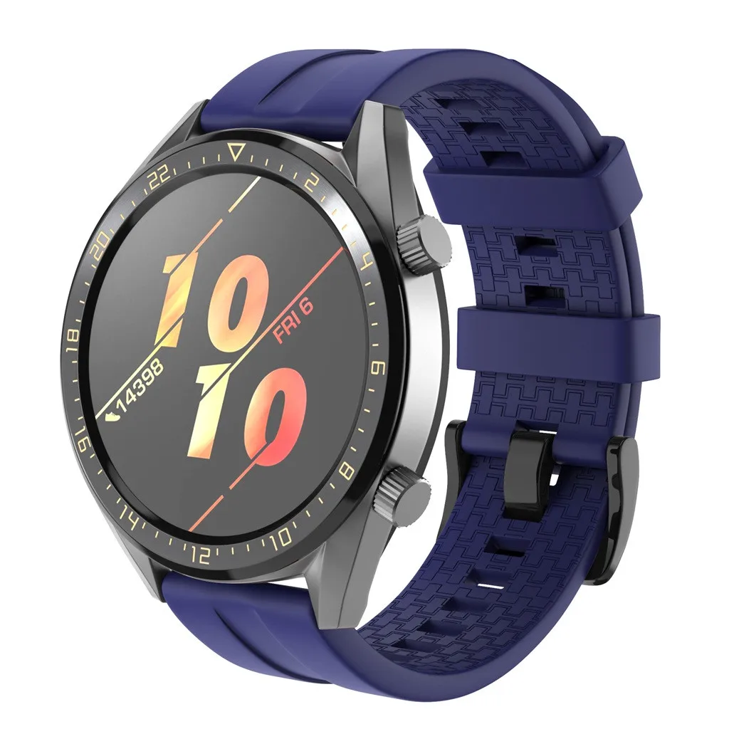 Ouhaobin 22 мм силиконовый ремешок для huawei Watch GT активный ремешок для huawei Honor Magic Смарт-часы браслет 528#2