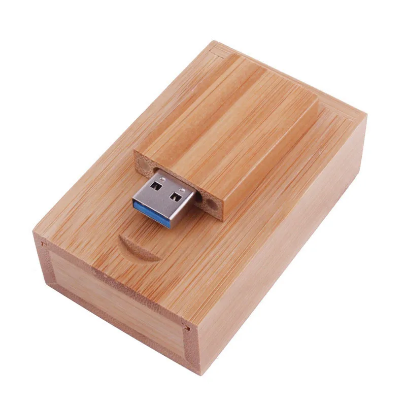 carbpnized bamboo JASTER USB 3,0 клен USB флеш-накопитель Флешка карта памяти+ подарочная коробка 4 ГБ 8 ГБ 16 ГБ 32 ГБ 64 Гб 128 ГБ U диск свадебные подарки - Цвет: carbpnized bamboo