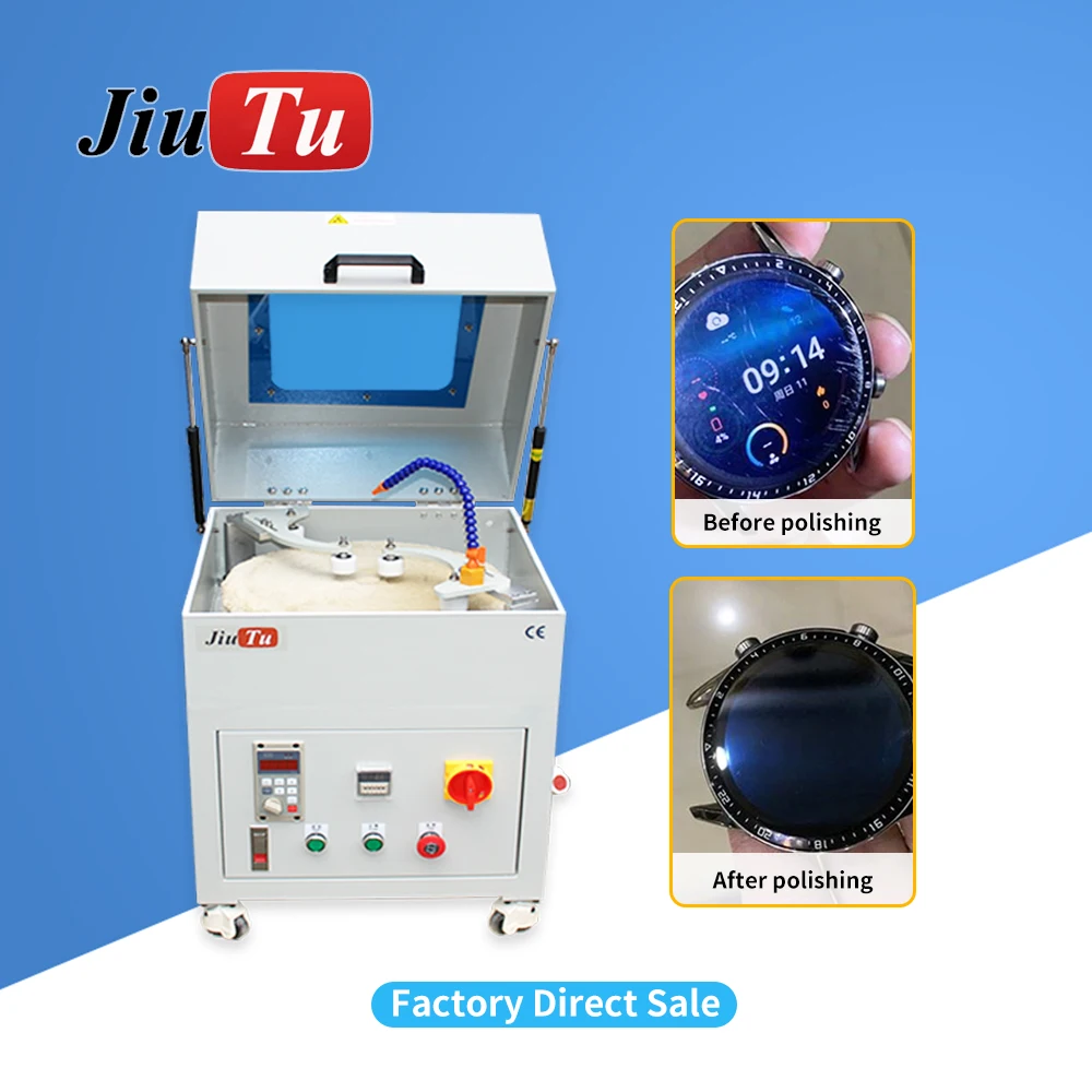  Mobile Phone Scratch Polishing Machine For Touch Screen Phone  Scratch Remover Cellphone Refurbishment 4 Working Station : טלפונים  סלולריים ואביזרים