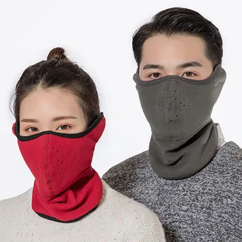 

Warm Half Face Mask Men Women Winter Sport Accessories Windproof Adult Unisex Bike Bicycle Cycling Outdoor Neck Guard Scarf Mask