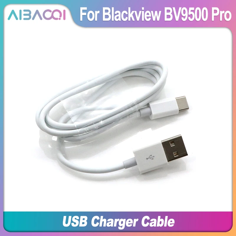AiBaoQi, Micro USB кабель, USB кабель для зарядного устройства, провод адаптер для Blackview BV6000/BV6800 Pro/BV8000/BV9500 Pro Phone - Цвет: For BV9500 Pro