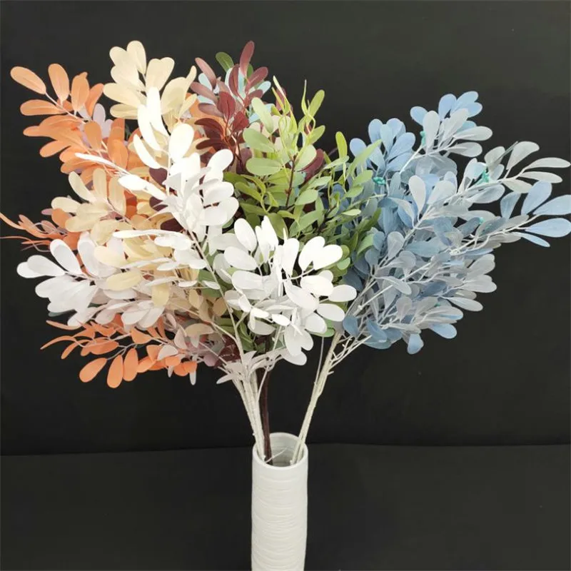 7PcsFake Long Stem Peanut Leaf (5 stems/bunch) 36.6&quot Length Simulation Greenery for Wedding Home Decorative Artificial Plants | Дом и сад