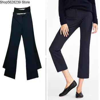 

Recommended Commute Gao Elastic Slimming Flared Pants Slim Fit Slim Nine Points Micro Horn Suit Pants Female