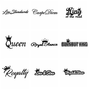 

Free shipping Crown Stickers Voiture Waterproof Self-Adhesive Removable Car Sticker Scratch Cover Decal Auto Decoration