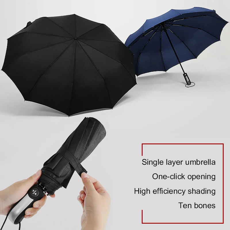 Folding Umbrella Tri-Folded Gift Outdoor UV Rain Umbrella Portable Home Furnishing Automatic Multi-Function Travel Cartoon