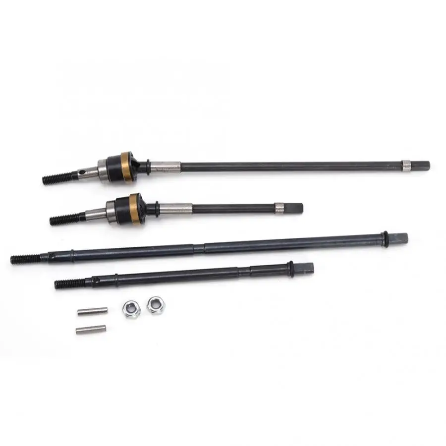 

Hot 2pcs CVD Drive Shaft Front Axle Parts Fit for Axial WraithRR10 90018 RC Car Spare Parts Model Driving Shaft Upgrade Part Bot