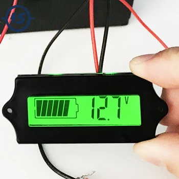 

Battery Capacity Indicator Adjustable Voltmeter Percentage Power Monitor For 12V-84V Lead Acid Battery 2S-28S