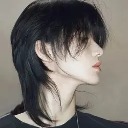 TALANG Short Curly Synthetic Hair Wigs For Men Boy Costume Cosplay Party Natural Black Heat Resistant Fake Hair
