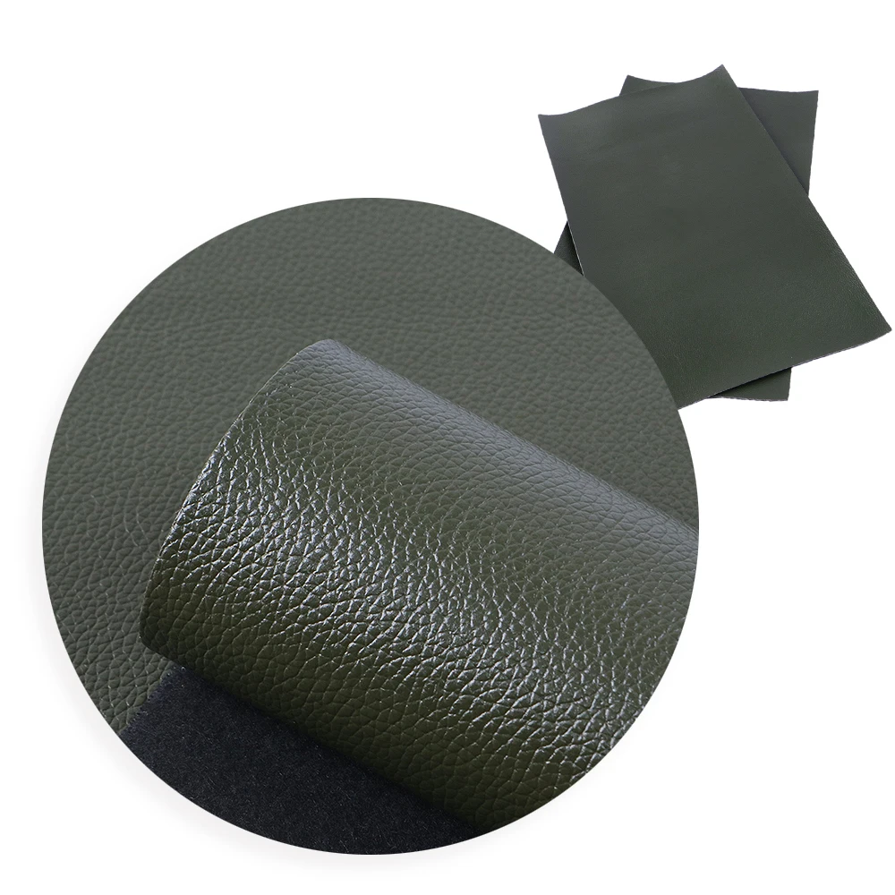 20*34cm Solid Color Litchi Grain Faux Leather Sheets,DIY Handmade Materials For Making Crafts,1Yc5603 - Цвет: 1076247013