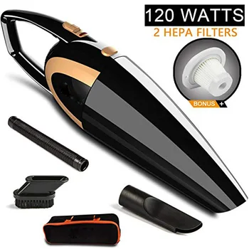 

Car Vacuum Cleaner - Handheld Automotive Vacuum Cleaner Dust Collector Buster for DC 12V 120W 5000PA Dry Dual Use Cleaners