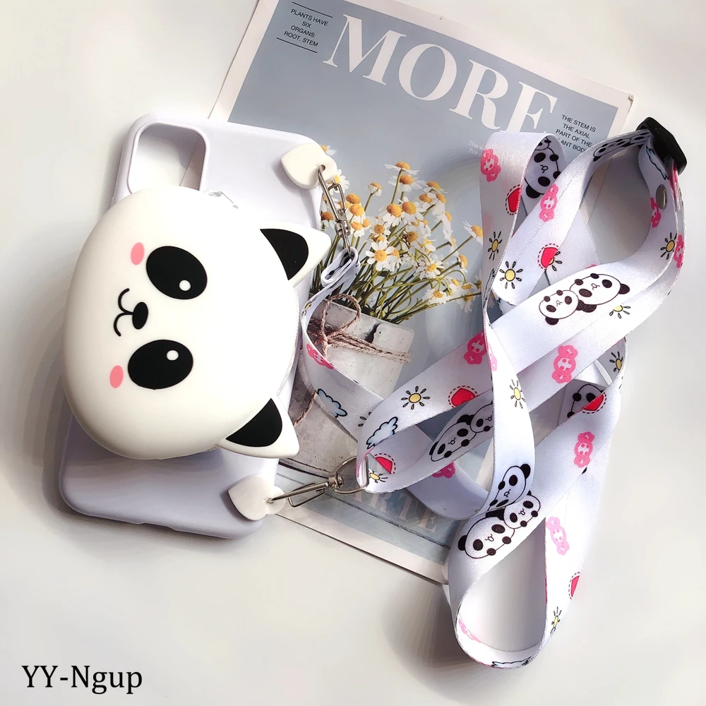 Oppo A9 бумажник чехол на для oppo A9 A5 A3S A7 A83 A79 чехол 3D Kawaii силиконовые шнурки для oppo F5 F7 F9 F11 Pro крышка Для женщин - Цвет: B