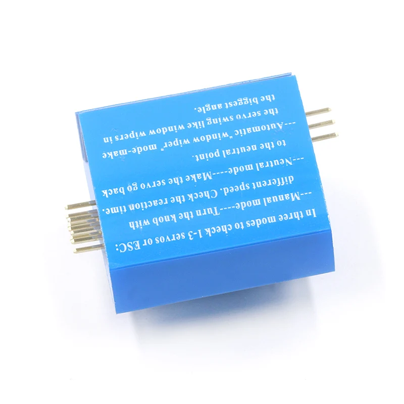Сервопривод тест er gear тест CCPM консистенция мастер проверки 3CH 4,8-6 V с индикаторный светильник