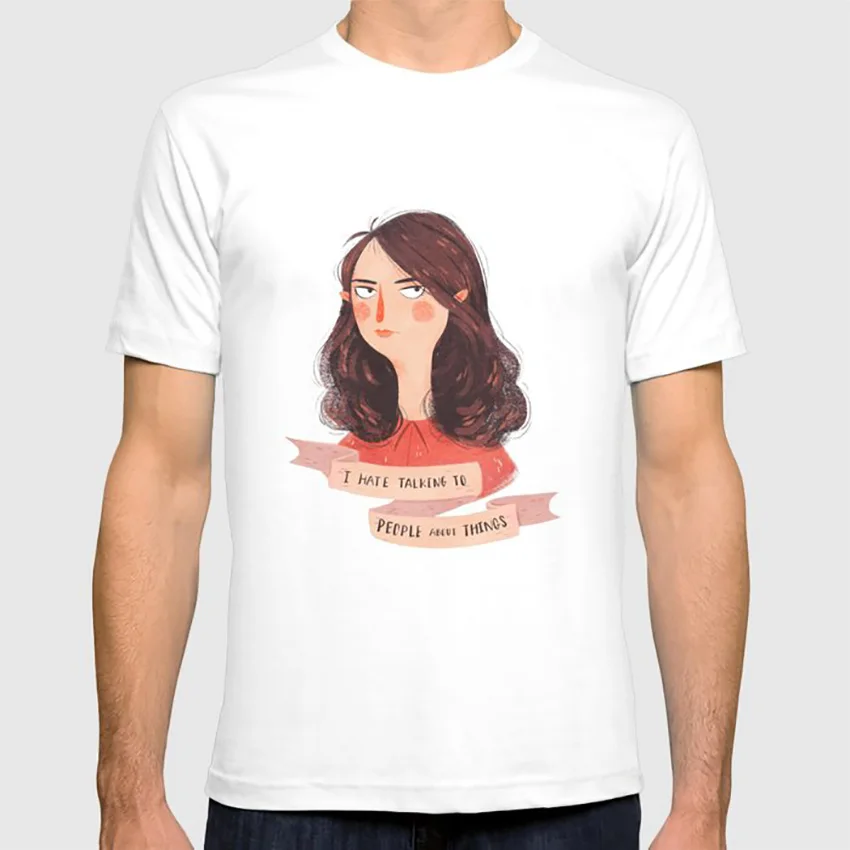 April Ludgate/футболка с человеком юмором
