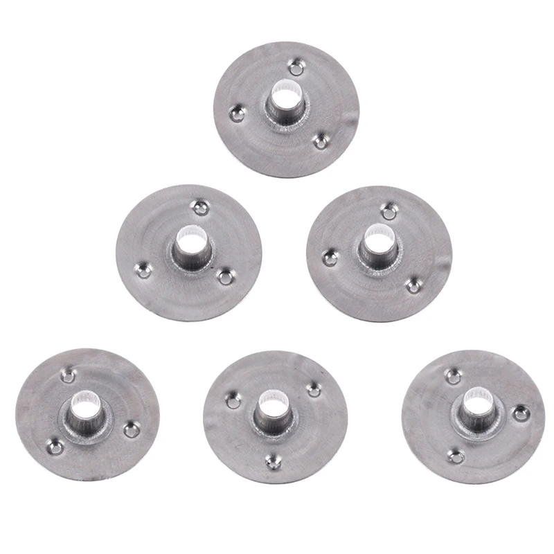 100 Pcs Durable Waxed Candles Making Metal Wick Sustainers Carry Holders Tabs Tool Craft DIY