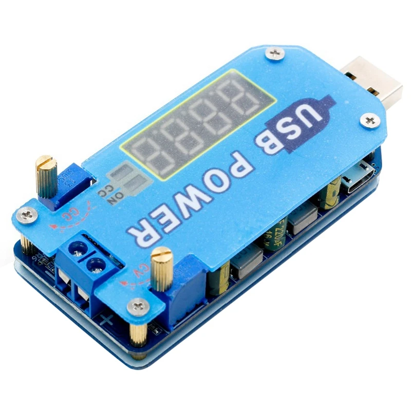 Buy 15W Adjustable Dc-Dc Cc Cv Usb 5V To 3.3V 9V 12V 24V 30V Step Up / Down Power Supply Module Adjustable Boost Buck Converter With