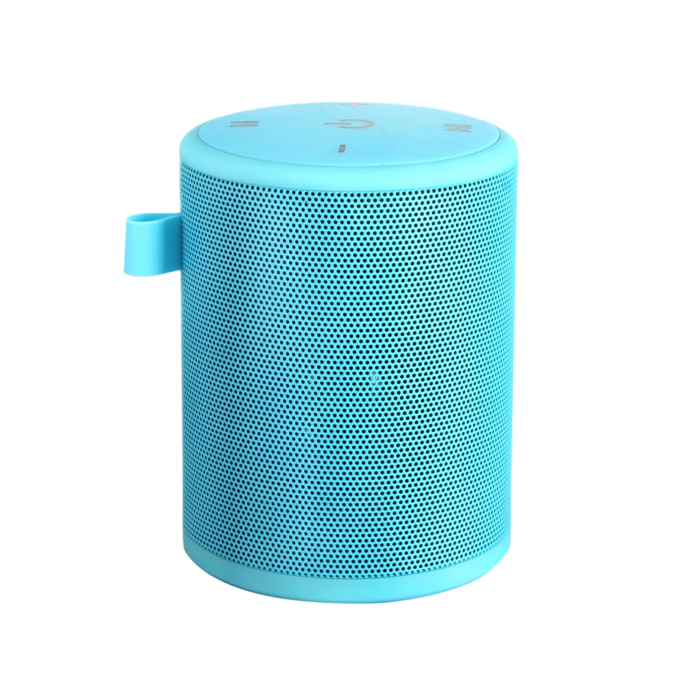 Мини Открытый водонепроницаемый Bluetooth 4,2 динамик портативный стерео беспроводной динамик s с микрофоном TF карты серии подключение BT динамик s - Цвет: Синий