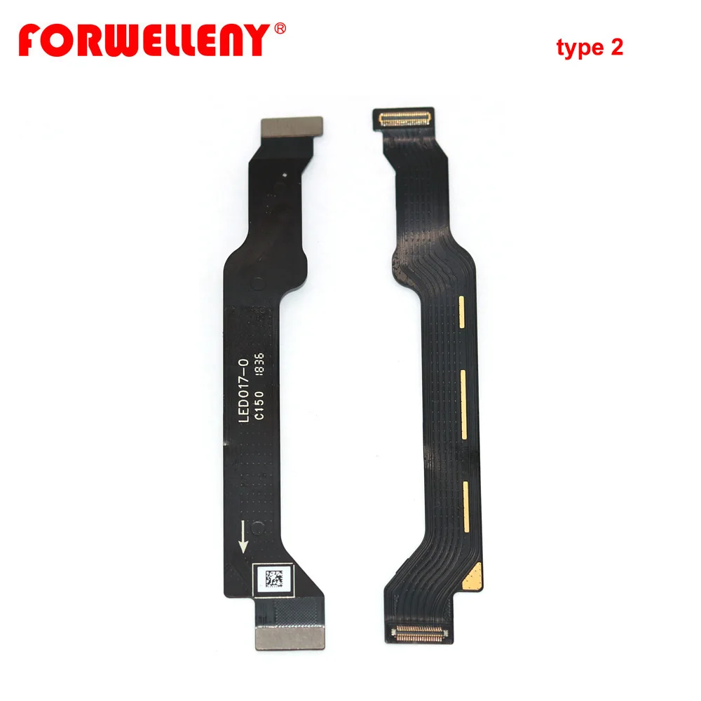 type 2 for OLED Для oneplus 6T oneplus 6t A6010 ЖК-дисплей соединитель материнской платы длинный гибкий кабель, сменные детали - Цвет: type 2 for OLED