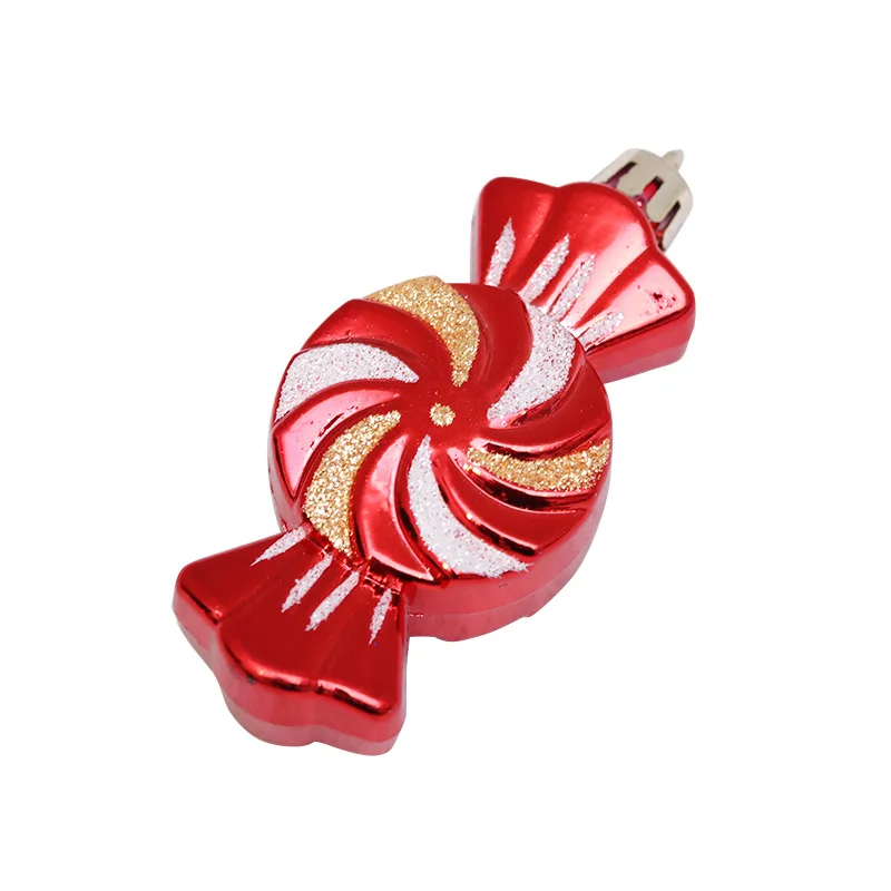 1 шт. разнополых Рождественские шары Рождественская елка кулон Конфета в виде