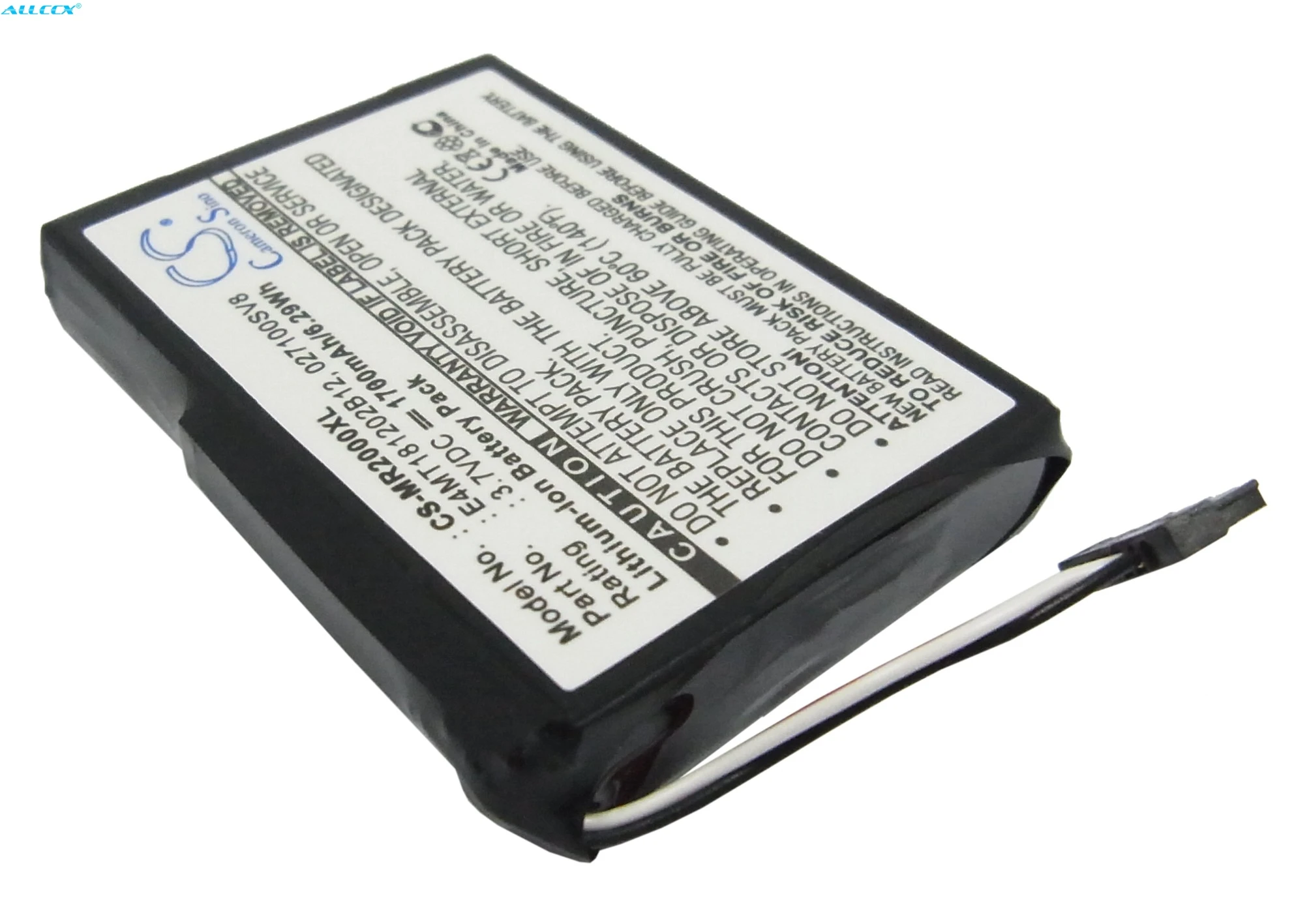 Аккумулятор Cameron Sino 1700mAh 027100SV8, 37-00030-001, E4MT181202B12 для MAGELLAN RoadMate 2000, RoadMate 2200 T, RoadMate 2250T