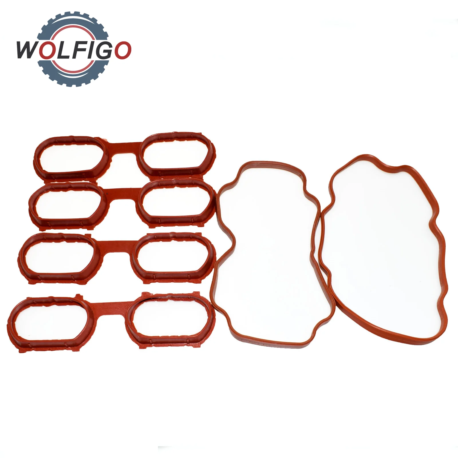 WOLFIGO Pcs Engine Intake Manifold Cover Gasket Set For BMW 530i 540i  740i 740iL 840Ci X5 Z8 11611433328 11611729727 AliExpress