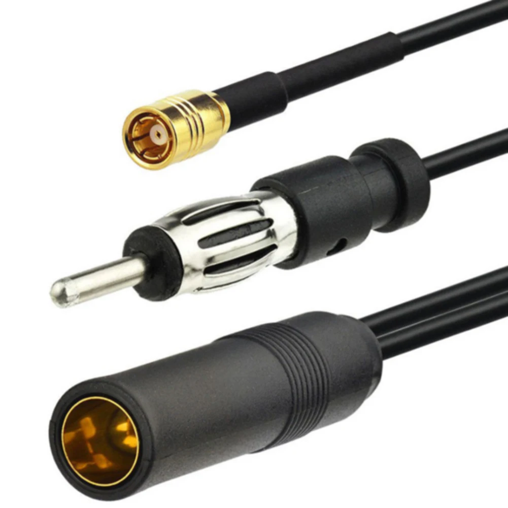 SMB Кабель автомобильный радиоприемник Dab+ FM/AM аксессуар антенный преобразователь DIN свинцовый сплиттер автомобиль активная вилка беспроводная антенна адаптер