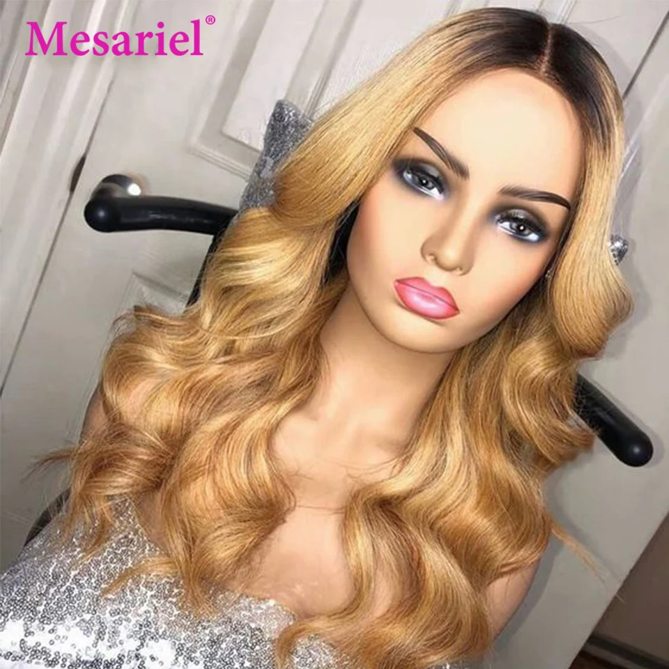 Mesariel эффектом деграде (переход от темного к малазийские прямые волосы пучки