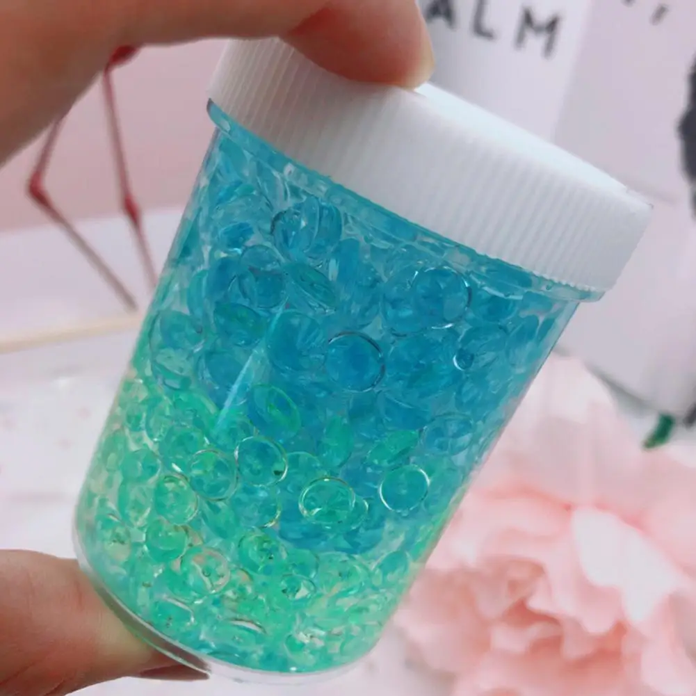 Не соответствующие цвету бусины Кристалл слизи глина DIY прозрачный не-липкий снятие стресса игрушки волшебная грязь DIY