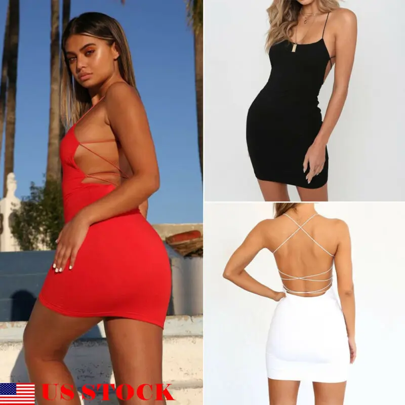 Tight backless dresses Clearance
