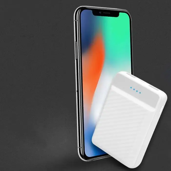 Мини 15000 мАч портативное зарядное устройство 2 Usb Внешнее power bank 5 v/2a для зарядки