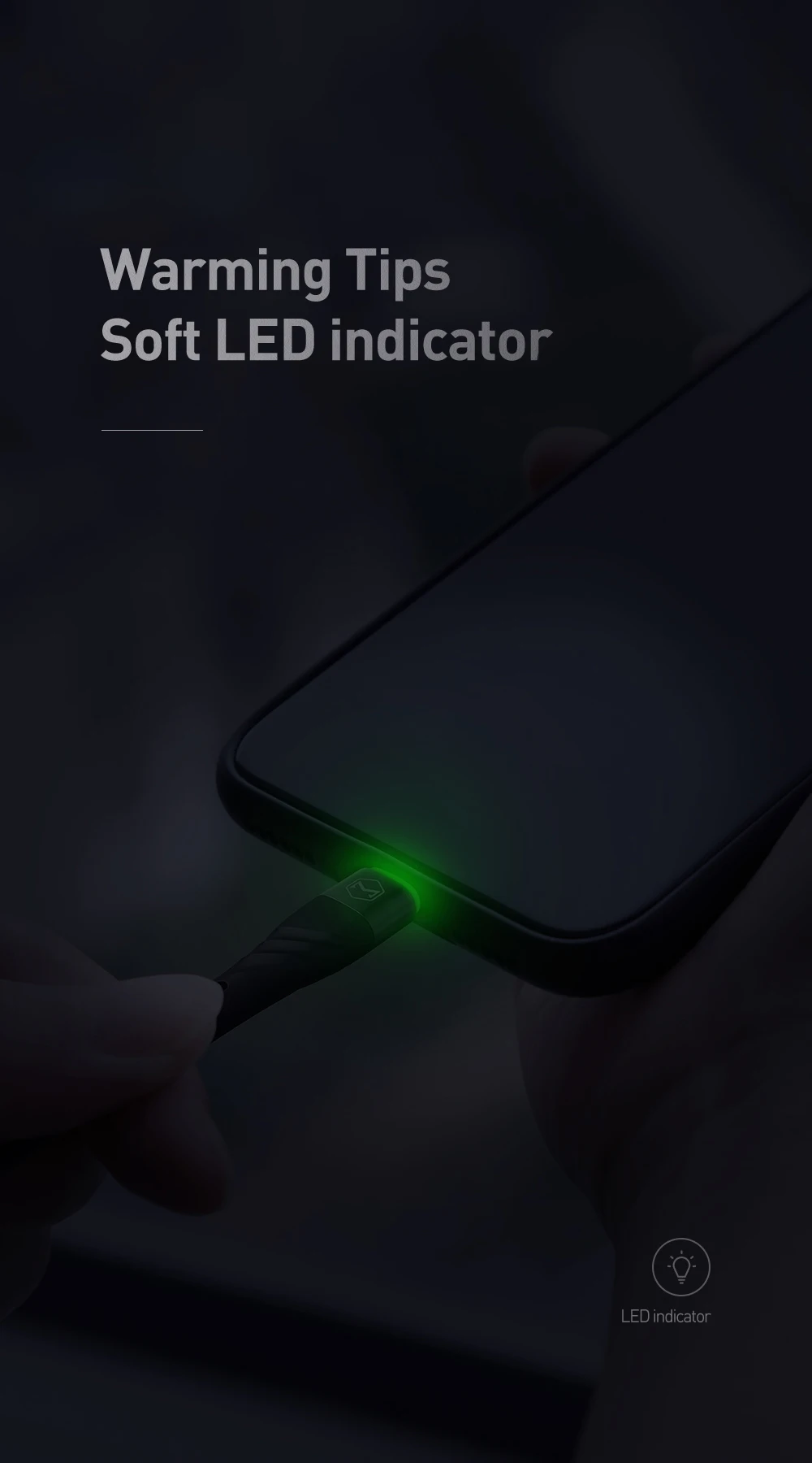Mcdodo для USB защитный кабель 1 м 2 м Led легкое Зарядное устройство USB кабель для iPhone xs max xr 8 7 6s plus кабель для IPad Быстрая зарядка данных