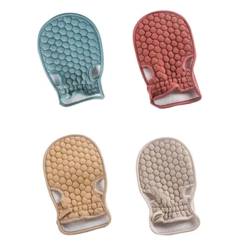 

Bath For Peeling Exfoliating Mitt Glove For Shower Scrub Gloves Resistance Body Massage Sponge Wash Skin Moisturizing SPA Foam