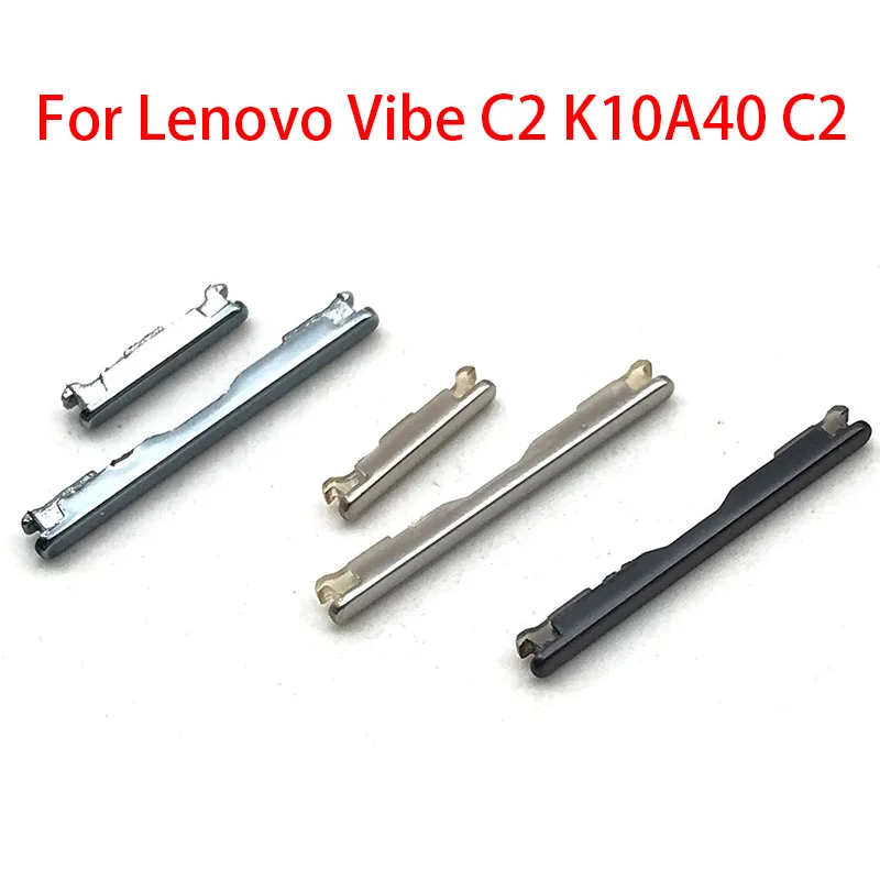 Оригинальные новые кнопки громкости для Lenovo Vibe C2 K10A40 боковые клавиатуры запасные