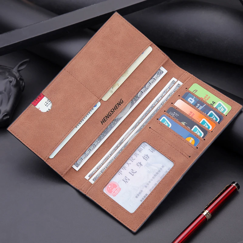 Мужской тонкий кошелек pochette uomo carteiras homem, мужской клатч с маленьким карманом, известный бренд znane marki masculina