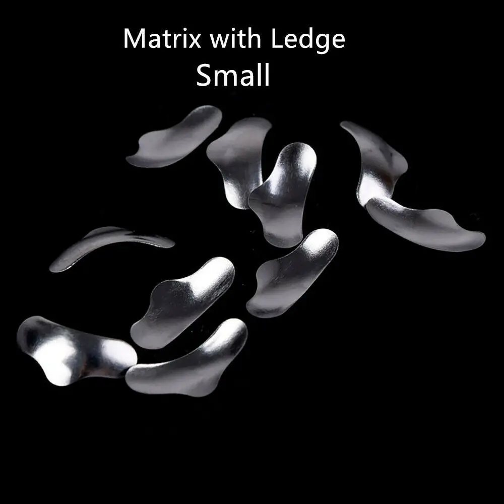 Matrici Composito L/M/S 100 Matrici Dentali Ricarica Per Composito - Sagomate Sezione L/M/S, Per Odontoiatria Restaurativa Lab Box - Foto 11