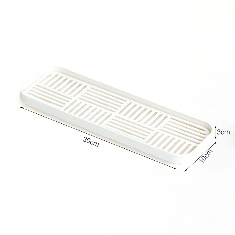 White S BNBS кухонная сушилка для посуды, подставка для чашки, органайзер для кухни, принадлежности для хранения, принадлежности для слива, сервировка, хранение столовых приборов, чашки, поднос - Цвет: White S
