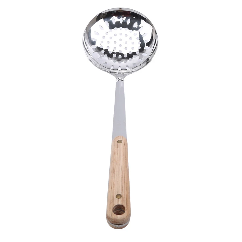 Colander 7 типов шлицевая лопатка из нержавеющей стали, жаростойкий антипригарный инструмент для жарки рыбы, кухонный инструмент высокого качества - Цвет: Colander