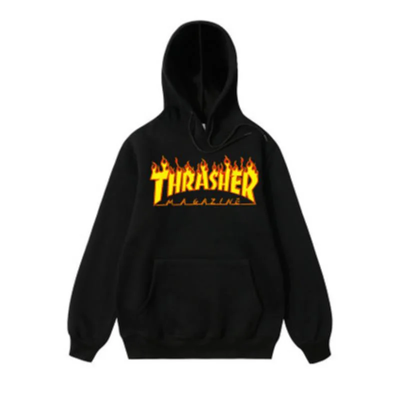

Men's hooded sweatshirt, trend street wear with text print, informal, 2020 Multi color sports Hoodie