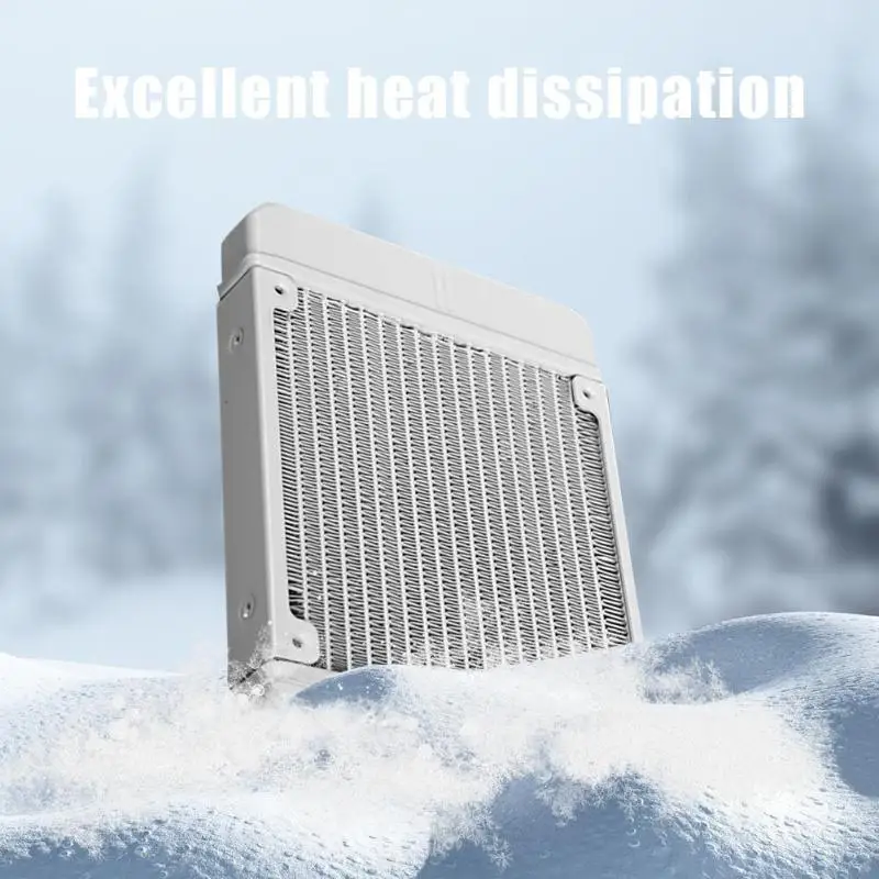 AS120-T 120 mm 17 Tubes Aluminum CPU Heatsink Exchanger for Computer Chip