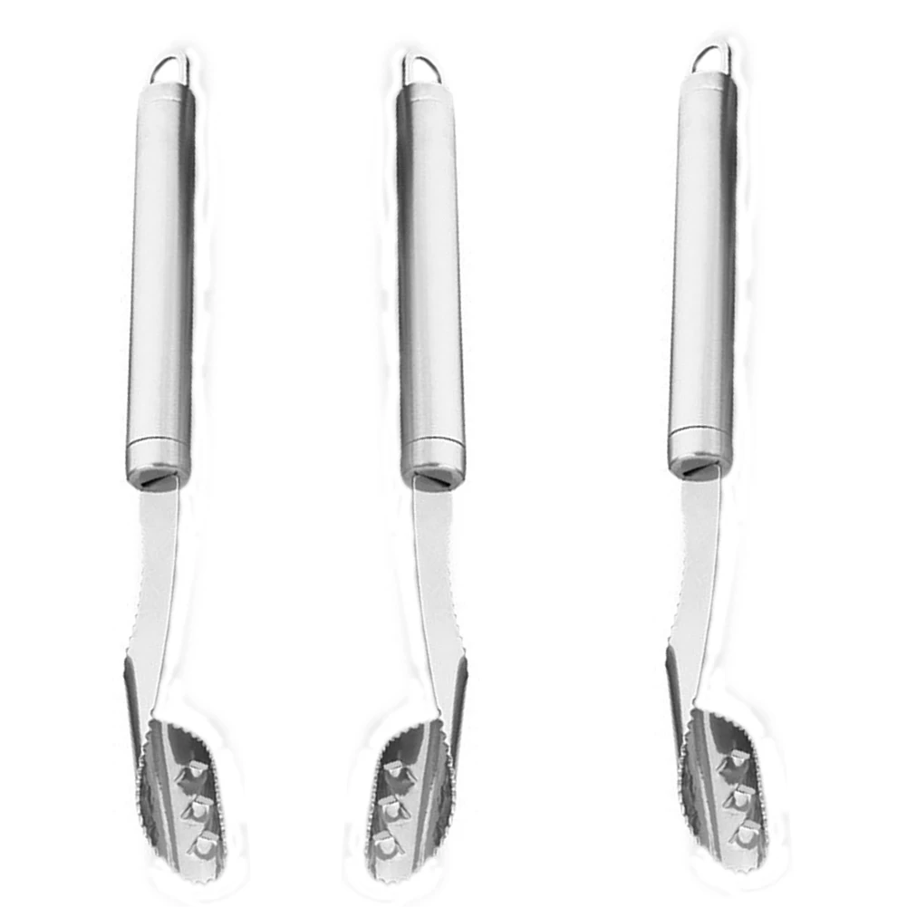 Corers Pepper Utensil Seed Remover Practical Stainless Steel Jagged Edges Green Chilli