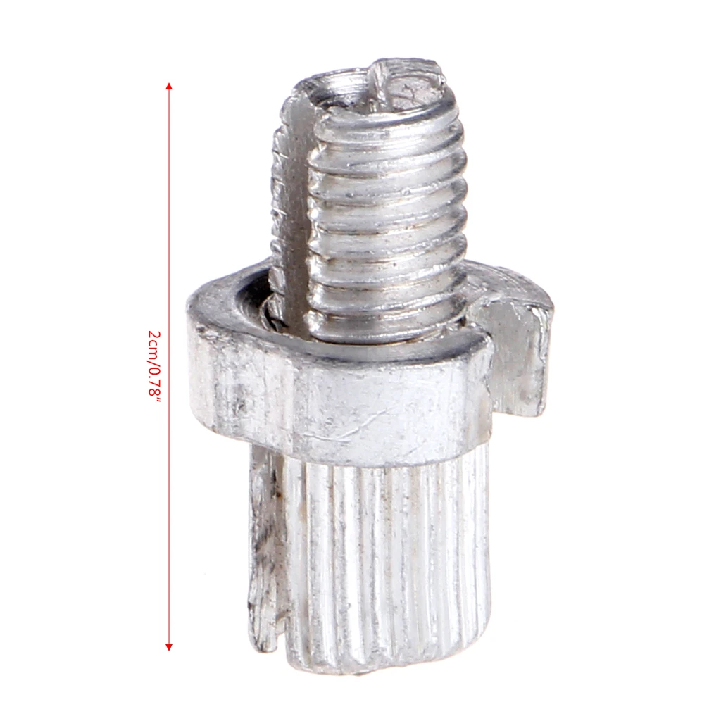 1PC Mountain Bike Crankset Bolts Aluminum Screws Nuts Crankset Bottom Bracket Bicycle Crankset Central Axis Bolts