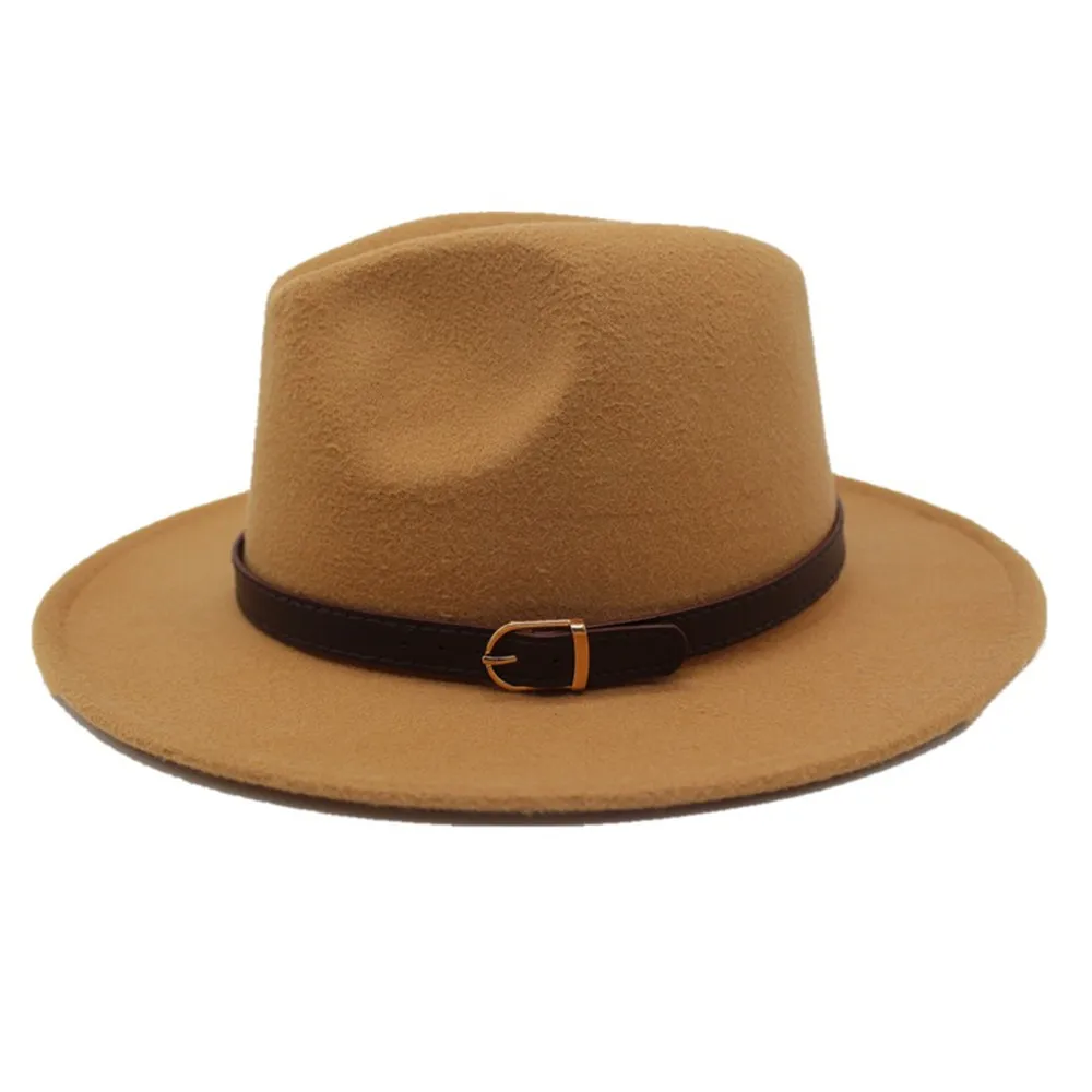 Модная аутентичная шерстяная шляпа Fedora для мужчин и женщин, для путешествий на открытом воздухе, Повседневная шляпа, поп дикая шляпа, размер 56-58 см