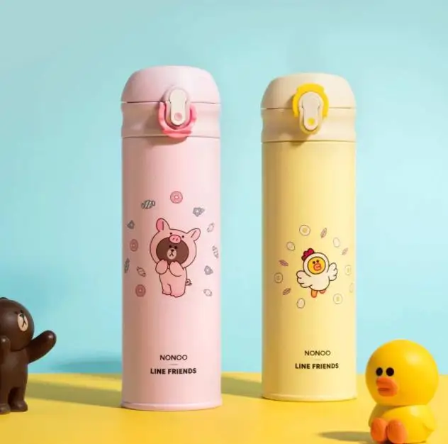 xiaomi youpin vitality bouncing кружка 480 мл Милая забавная кружка безопасный замок Съемная крышка чашки Портативный Умный дом