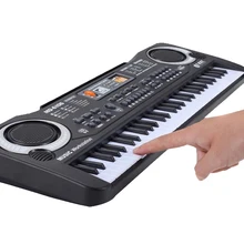 61 клавиши электропианино Клавиатура Дети имитация пианино игрушки, музыкальные инструменты Детские Многофункциональные Музыкальные Обучающие