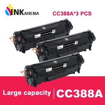 

INKARENA Black Compatible For HP CC388A 88A 388A Toner Cartridge For HP LaserJet P1007 P1008 P1106 P1108 M1136 M1213nf M1216nfh
