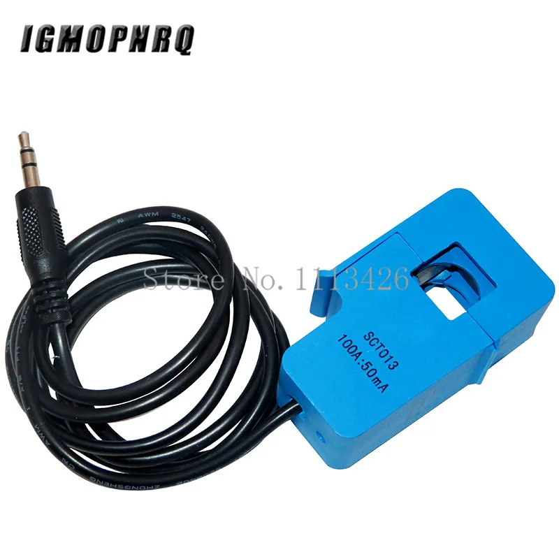 SCT-013-000 10A 20A 30A 50A 60A 100A неинвазивный раздельный трансформатор тока датчик