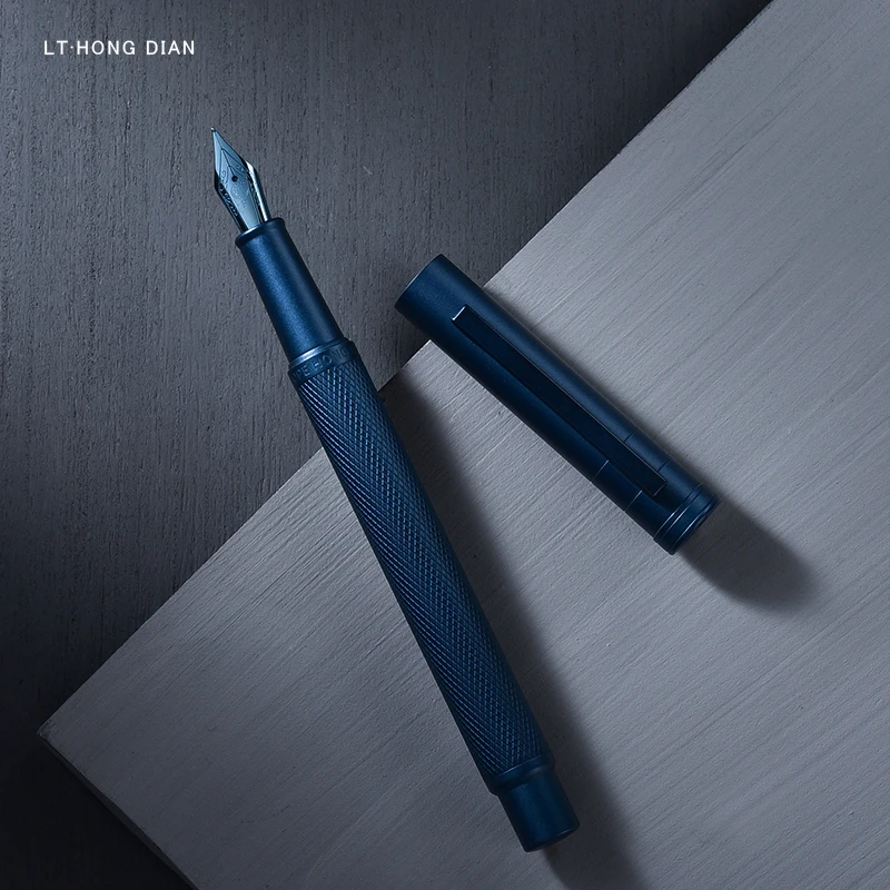 LT 홍디안 1851 스타리 호프 만년필 블루 벤트닙 캘리그래피 비즈니스 등급