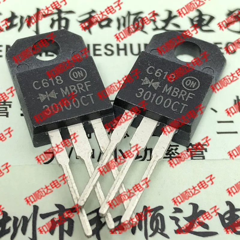 10 шт./лот MBRF30100CT новые имеющиеся TO-220F 100V